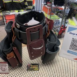 Occidental leather Pro framer comfort set black