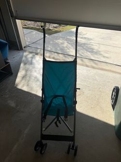Teal Umbrella Stroller
