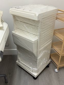 Hair cart organizer w/ wheels