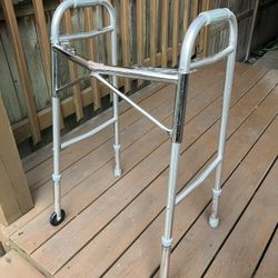 Guardian Red Dot Folding Walker - Excellent Working Condition 