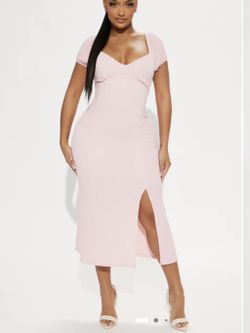 Women’s Pink Bodycon Fashion Nova Dress