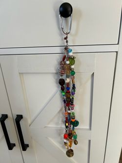 Colorful beaded decor