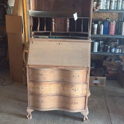 Antique Wood Cabinet