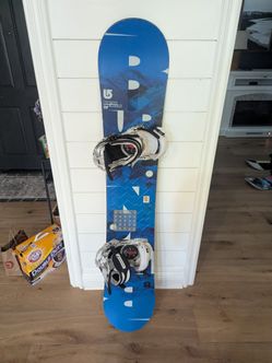 Burton 161 Snowboard Deck w Burton Bindings LG