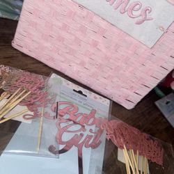 Girl Baby Shower Items