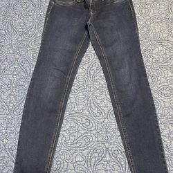 Indigo Blue Maternity Side Panel Jeans Size Small