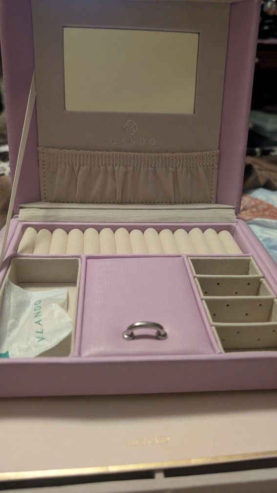 Lavender Jewelry Box 