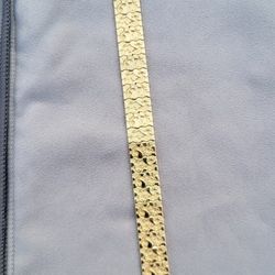 14k Gold Nugget Bracelet 