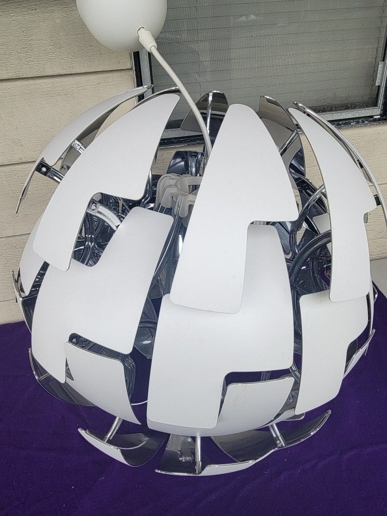 Ikea Death Star Globe Ceiling Lamp