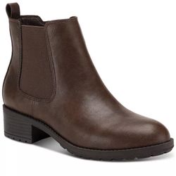 Faux Suede Ankle Chelsea Boots 