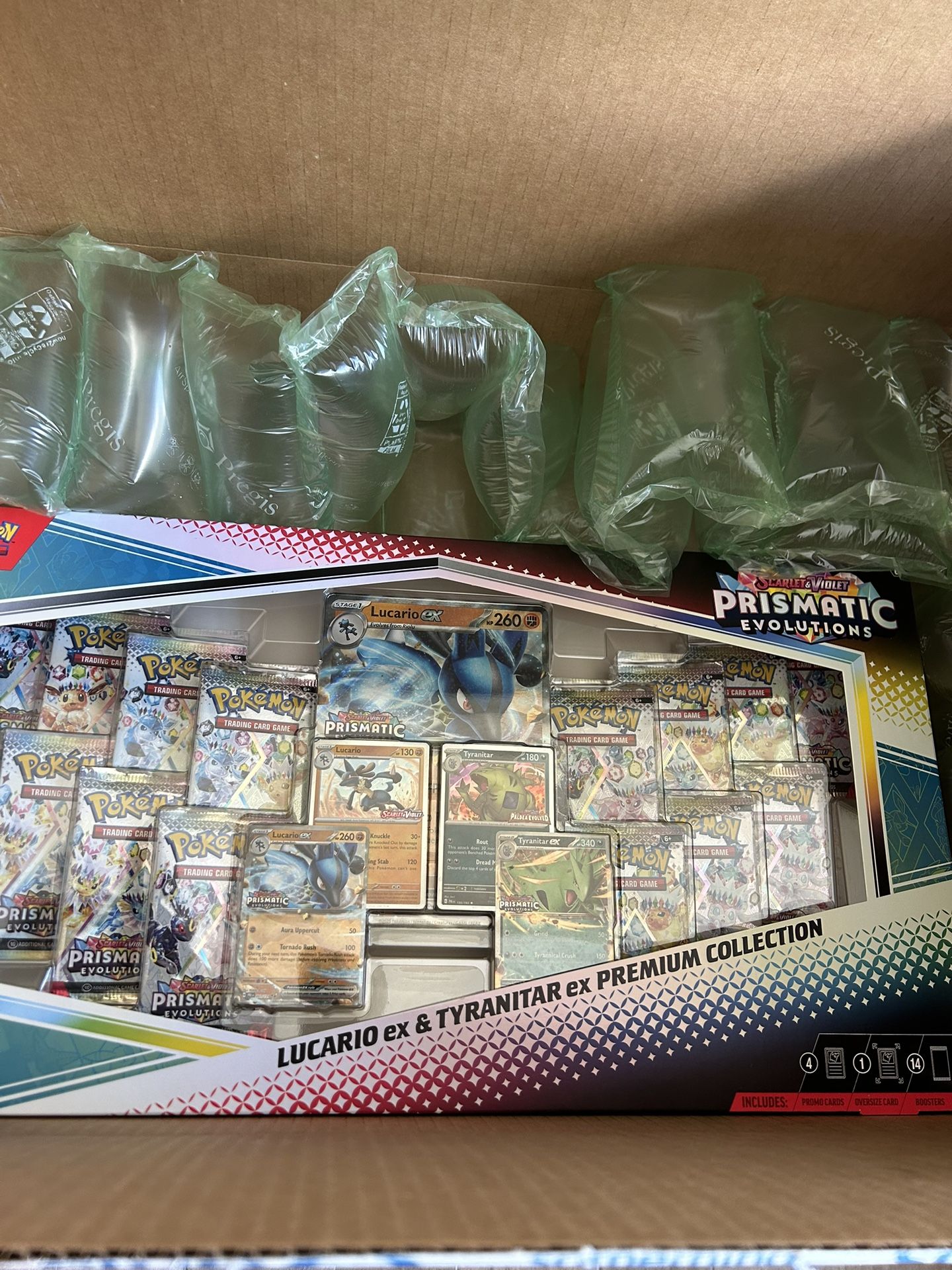 2 - Prismatic Lucario & Tyranitar Premium Collection