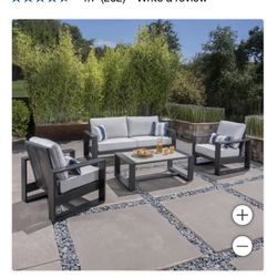 BRAND NEW Sunvilla Outdoor Chairs (two) And Coffee Table