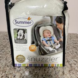 Summer Snuzzler Infant Support for Car Seats and Strollers, Ivory