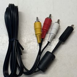 6' Composite Audio/Video (Camera) Cable Like New!