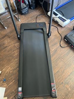 Treadmill with handle