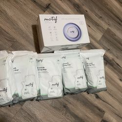 Breast Pump With Storage Bags 