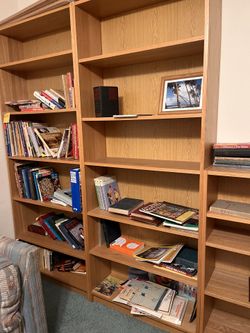 Book shelves nice