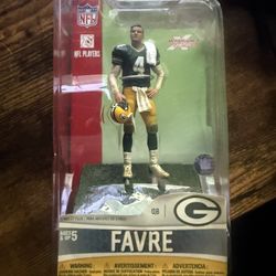  Brett Favre 3 McFarlane Petites Mini Figure VINTAGE