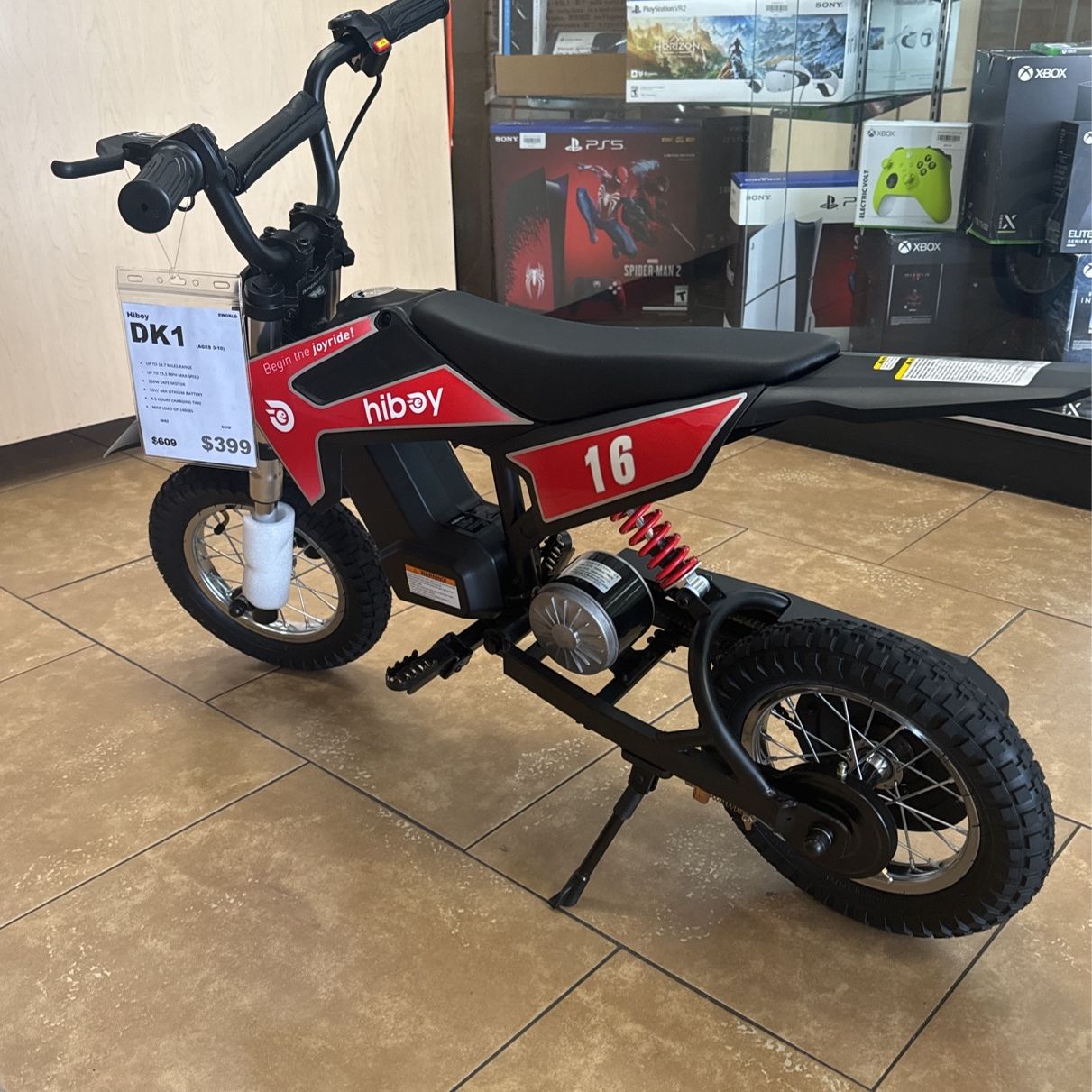 New Kids Electric Bike Hiboy DK1 