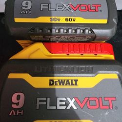 Dewalt Flexvolt 9ah