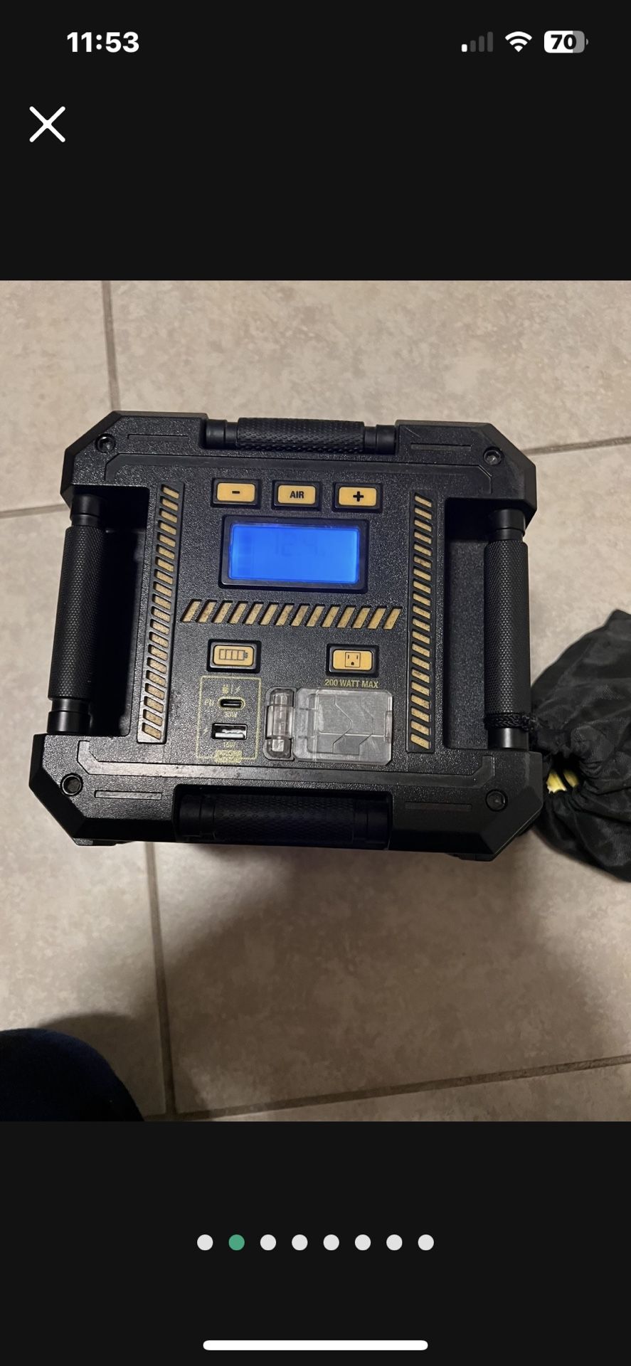 CAT Cube Lithium 4-in-1 Portable Jump Starter