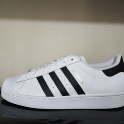 Adidas Superstar Black White Size 10