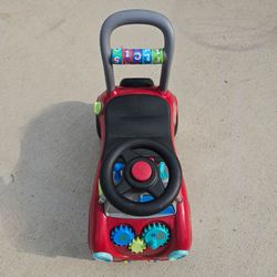 Radio Flyer Busy Buggy 3 in 1 Ride On Car Push Walker *Great Bridge*