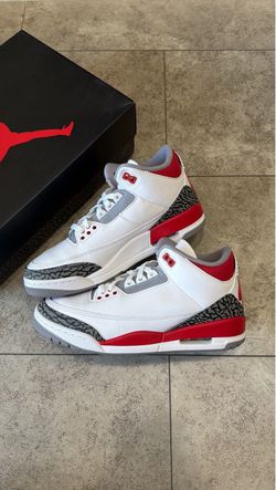 Jordan 3 Fire Red