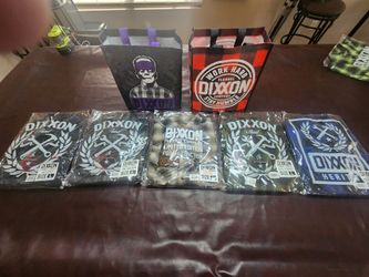 5 Men's L Dixxon Flannels BNIB