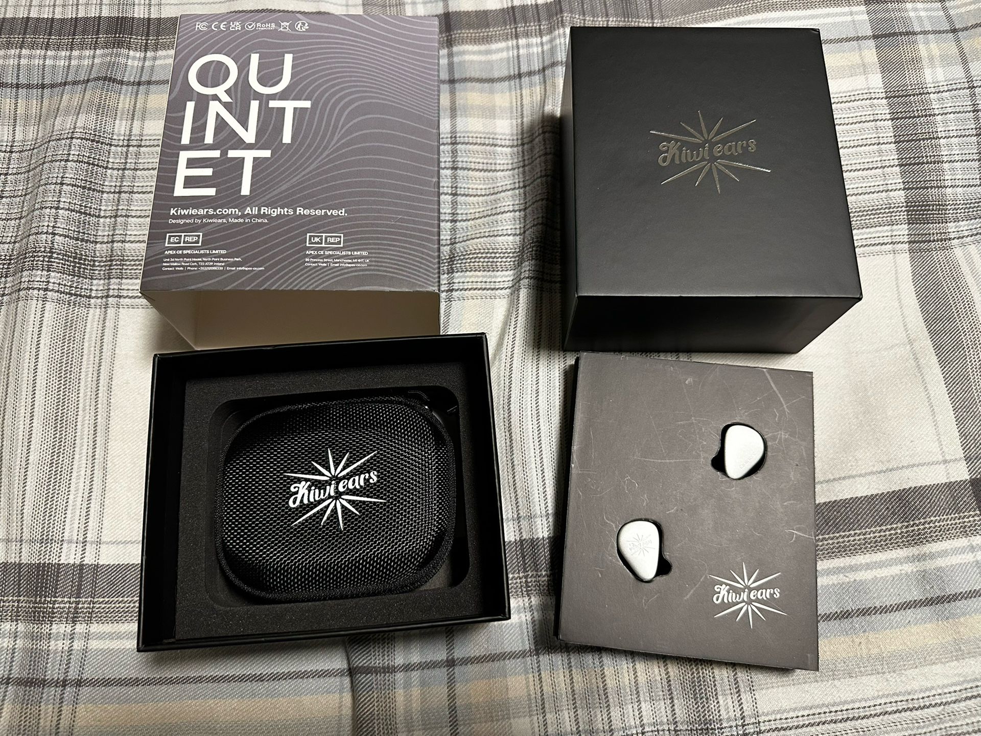 KiwiEars Quintet IEM