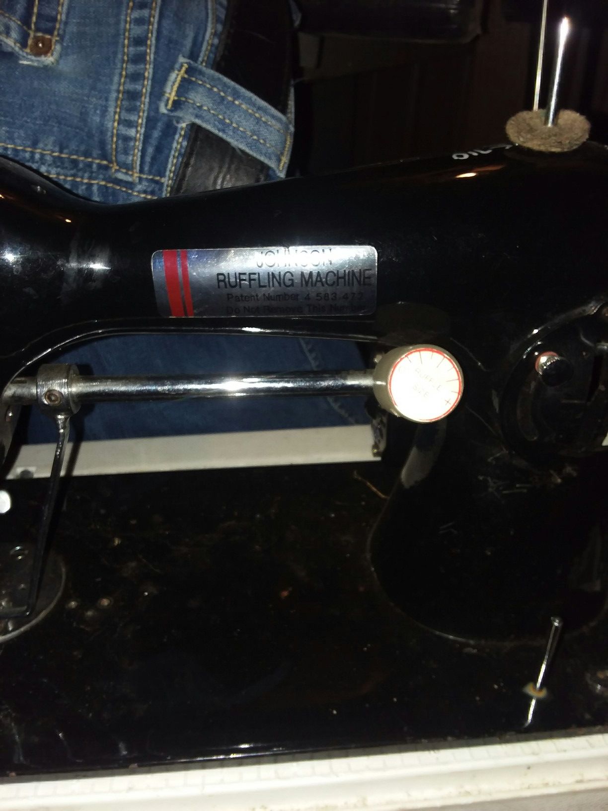 Johnson Ruffler Sewing Machine
