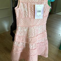 Beautiful pink dress new with tags brand is lavender