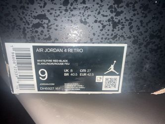 Jordan 4 white cement