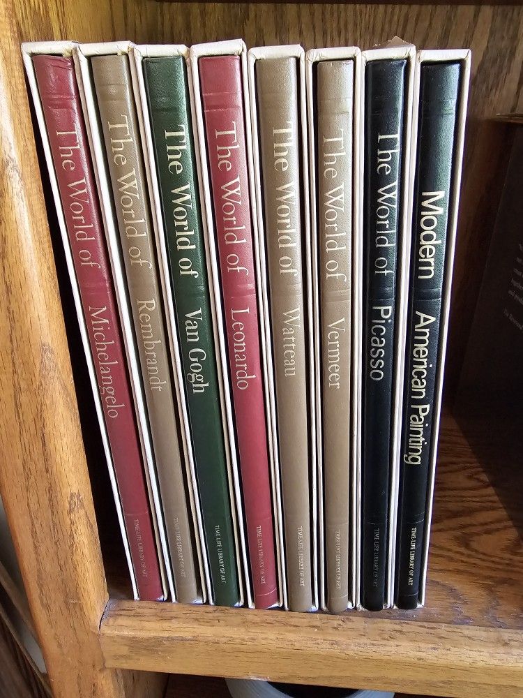 Time Life Library Of Art - Lot Of 8
