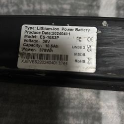 Scooter Battery 