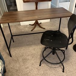 Industrial Desk & Chair