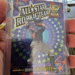 Manny Ramirez 2000 Topps Chrome All-star Rookie Team Insert Baseball Card 