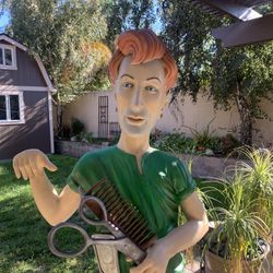 Conan O’Brien Hairdresser Look Alike Statue