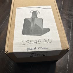 Plantronics CS545-XD Wireless Headset, Black 