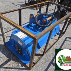2021 Mower king excavator hydraulic tiller attachment 46” inch width for sale