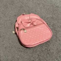 Pink Mini Bow Bag 