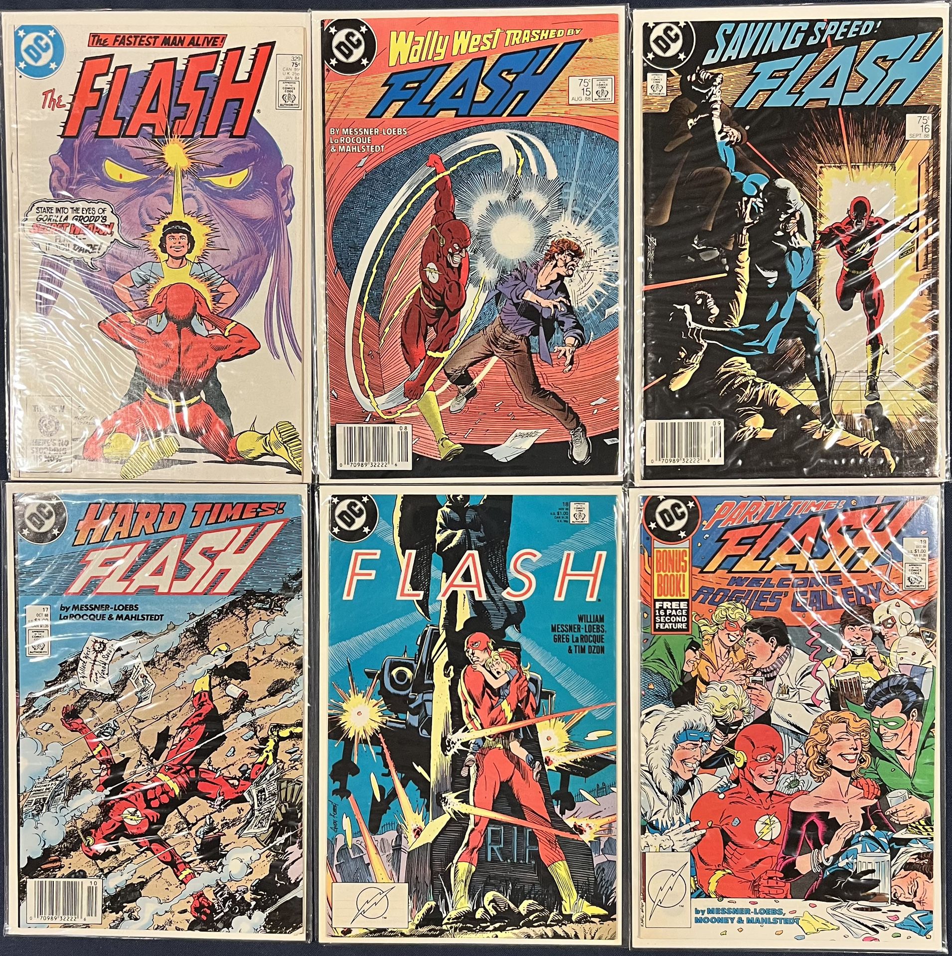 The Flash 11 Comic Book Lot