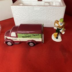 Department 56 Snow Village - "Village News Delivery" #5459-3