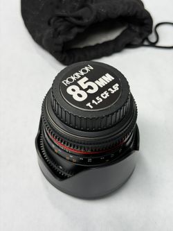 Rokinon 85mm T1.5 EF full Frame  