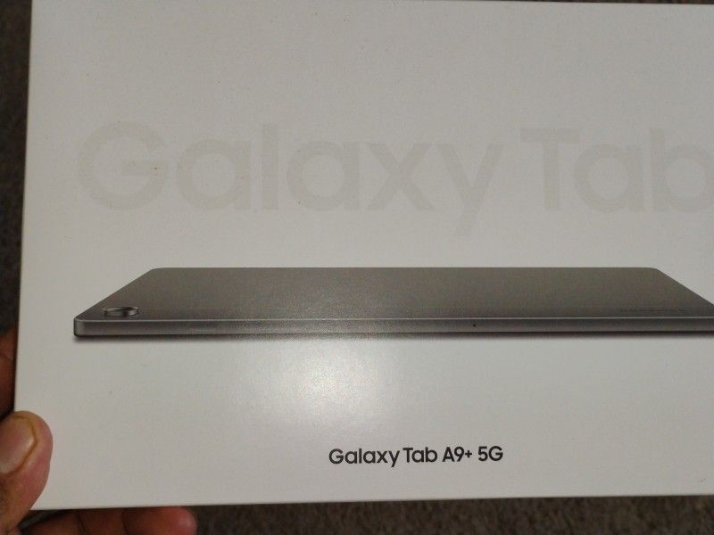 Now Tablet In The Box Galaxy Tab A9+5G Work Good $300