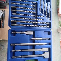 Chisel & Drill-SDS Set (17-Piece) Hammer (Brand New)