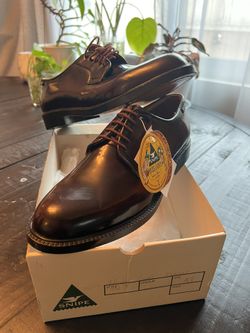 Men’s Vintage SNIPE Highlander Leather Shoes 7.5/ 41