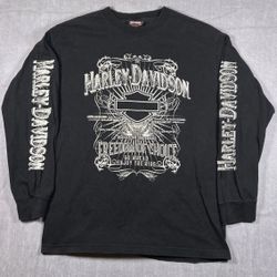 Harley-Davidson Winona, MN Long Sleeve T-Shirt Freedom of Choice Graphic