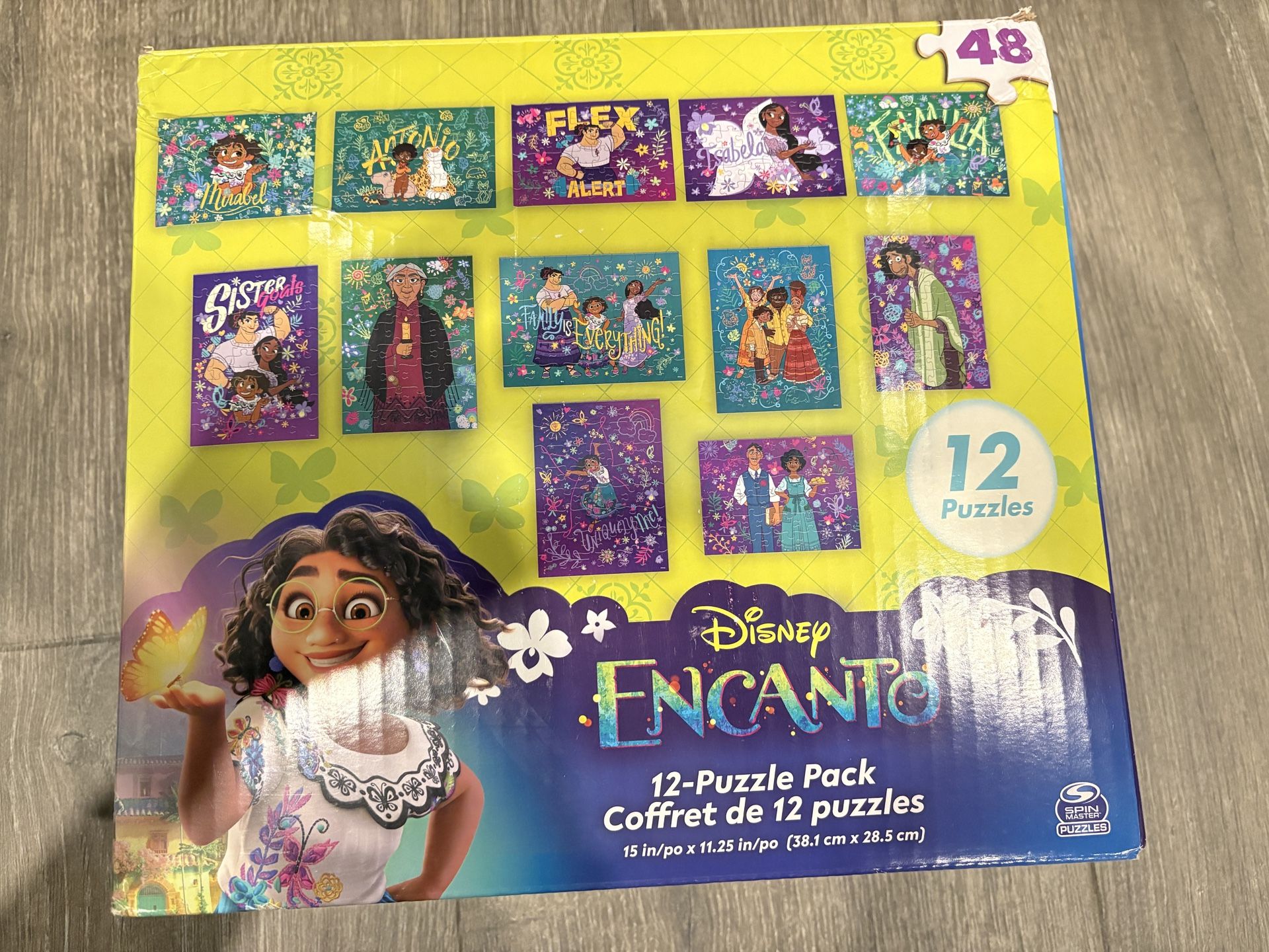 Disney Encanto 12 Pack 48 Pcs Puzzle