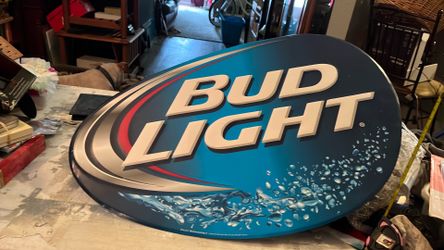 Metal sign Bud Light